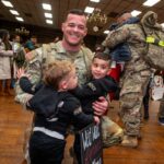 National Guard soldiers welcomed home from Iraq and Syria deployment