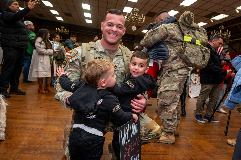Soldiers representing military families and survivor benefits