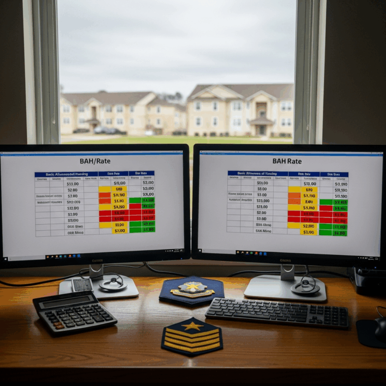 Military BAH With Dependents vs Without Explained