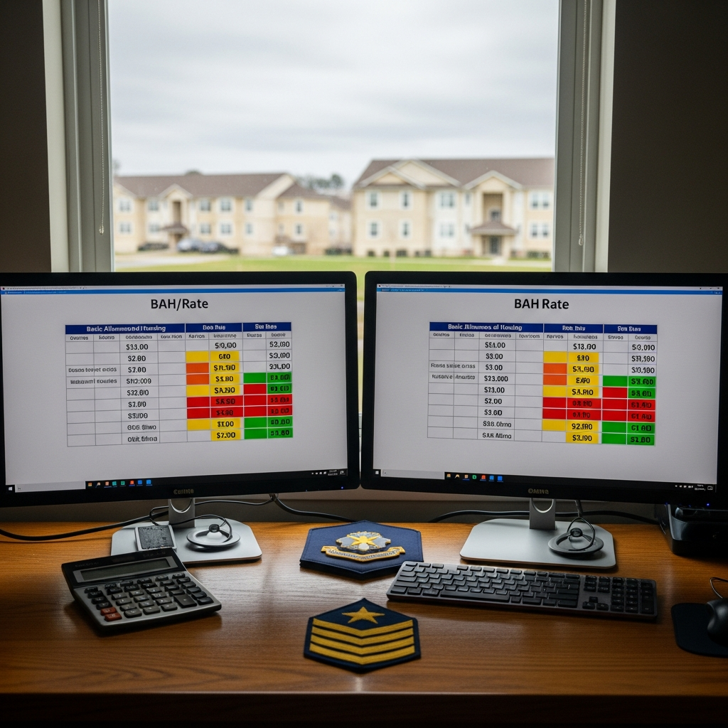 Military BAH With Dependents vs Without Explained