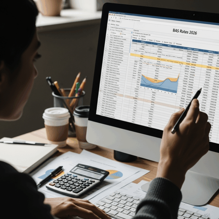 Professional photograph related to: BAS Rates 2026 — Current Rates, History, and How Adjustments Wor