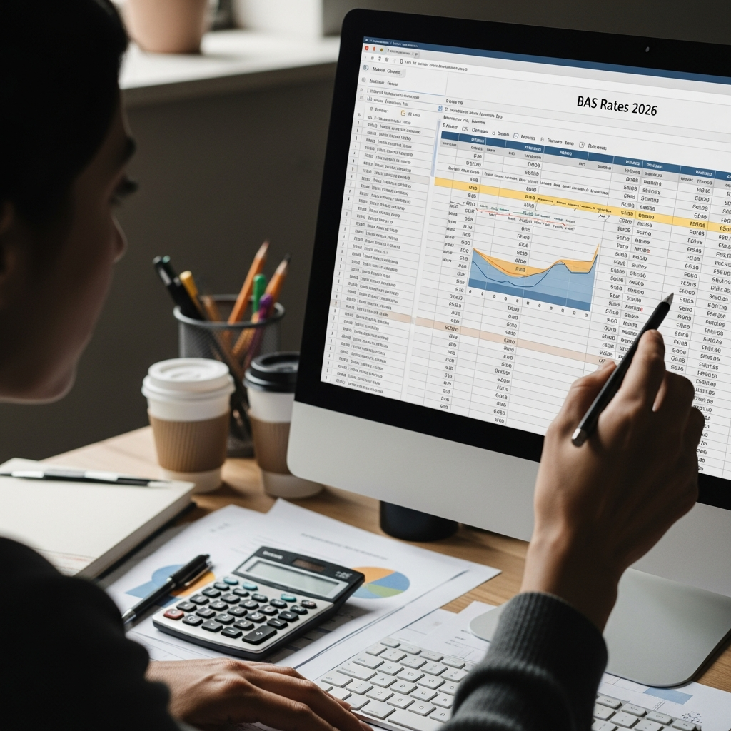 Professional photograph related to: BAS Rates 2026 — Current Rates, History, and How Adjustments Wor