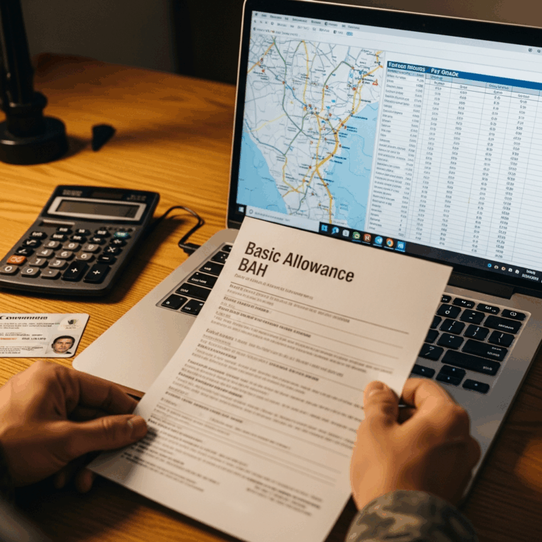 Military BAH Rate Calculator How It Actually Works